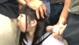 上原亜衣中出しSEX!　肉厚色白黒髪セーラー服ＪＫアナル＆秘部Ｗ挿入中出し大量潮吹き！！